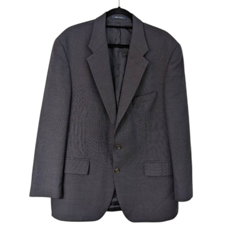Chaps Ralph Lauren 100% Wool Gray Men's Blazer 44R